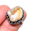 Biwa Pearl Gemstone 925 Sterling Silver Jewelry Ring Size 7.5