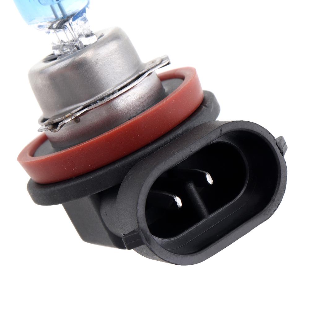 2pcs 12V H11 55W 6000K White Light Super Bright Car Xenon Halogen Lamp Auto Front Headlight Fog Bulb