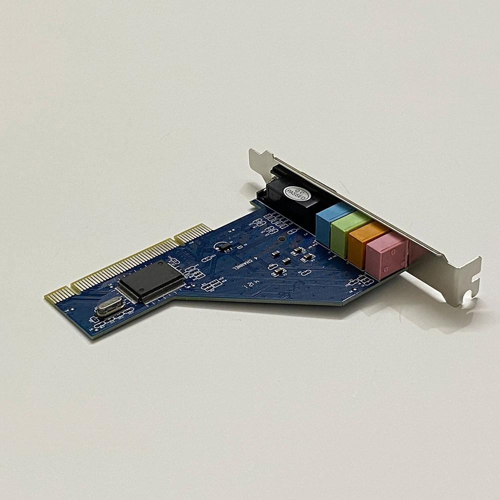 PCI Sound Card 4.1 Channel 3D Audio Stereo 8738 For Desktop Computer+Sound Card