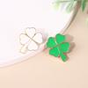 Lucky Four-leaf Clover Brooch Japanese Ins Corsage Personalized Versatile Cartoon Badge Brooch Buckle