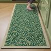 Kitchen Carpet Absorbent Floor Mat Pvc Diatom Mud Mats Home Decoration American Retro Flowers Rug Bathroom Non-slip Area Rugs