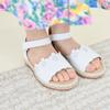 [BABYZZAM] Girls' Mummy Sandals White, Sandals, 7000029456, Popular Korean Shoes