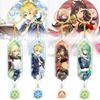 Mika Genshin Dehya Acrylic Double Sided Keychain Cartoon Keychains Multiregional