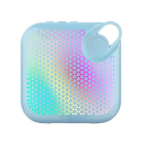 Bluetooth-compatible Speaker with Colorful Lights Low Latency Wide Area Sound Effect Rechargeable