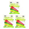 Genuine TOUR TEE Tour Tee Pro Neon 80mm of USGA Conforming Golf Tees of (Set 4) T-489-590 R&A (Set 3)