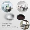 Clamp Buckle Line Organizer Desk Table Cable Fastener Line Box Computer Grommet Wire Hole Cover