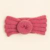 Autumn and Winter New Baby Wool Donut Hair Accessories, Children's Knitted Wool Headband, Baby Headband