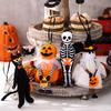 Halloween Hanging Pendant Pumpkin Ghosts Skeleton Doll Pendant Hanging Ornament Home Halloween Party Decor Horror House Props