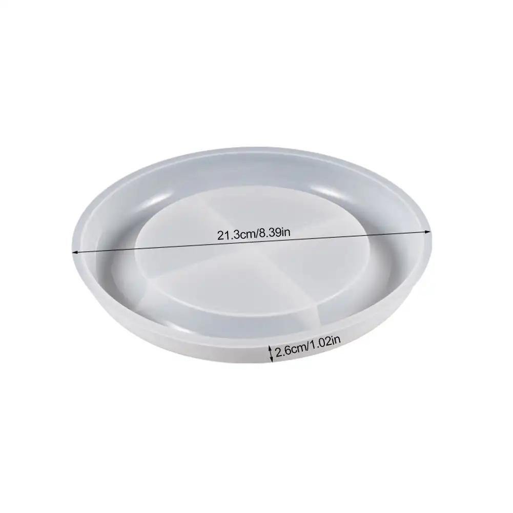 1pc Concrete Heart Cat Flower Shape Storage Tray Silicone Mold DIY Gypsum Cement Heart Tray Storage Resin Epoxy Mold