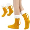 1 Pair  Beer Mug Knitted Socks Warm Soft Sleep Christmas Gift