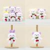 Cherry Plush Rabbit Toy Pp Cotton Stuffed Animal Keychain For Gift Kids