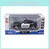 Jaguar Police Ftype Car Model 132 Alloy Diecast With Lights Sound Collector For