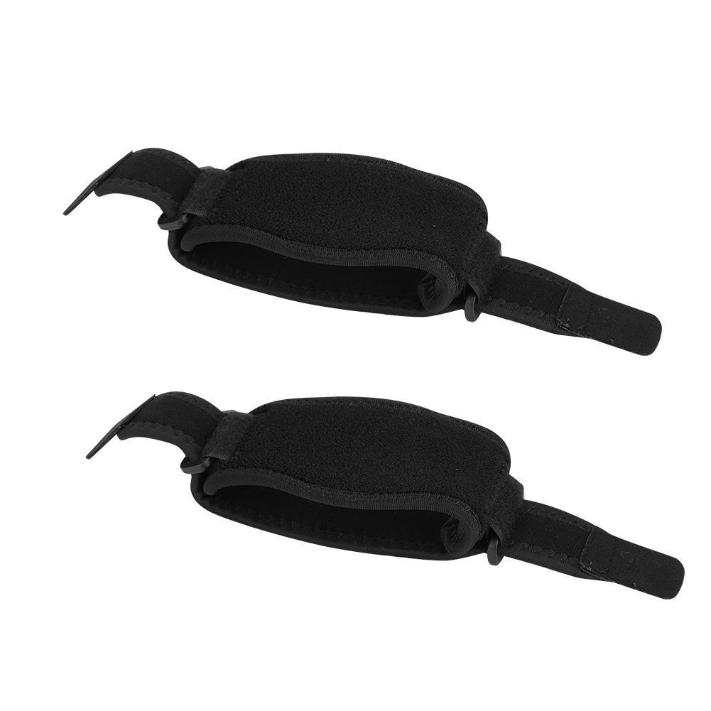 Adults Sports Elbow Support Brace Protector Pad Guard Strap Basketball Tennis (Black)