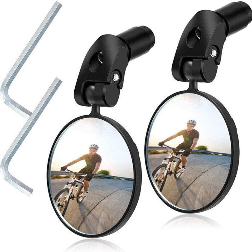 Rod End Mirror 360 ° Rotation Rearview Mirror Cycling Equipment Reflector Bicycle Rearview Mirror