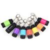 Super Bright Mini Flashlight Usb Rechargeable Pocket Key Chain Small Flashlight