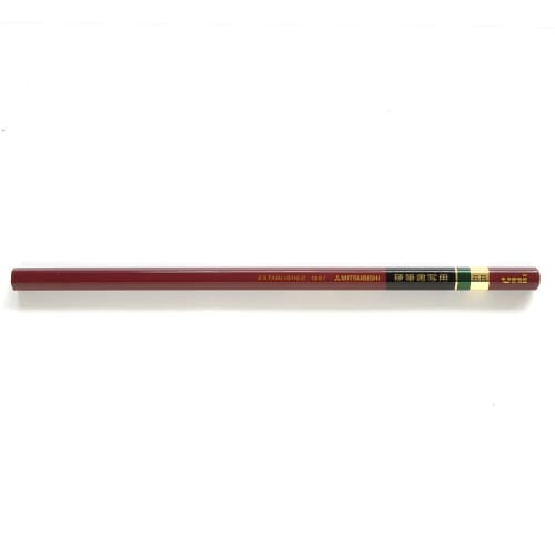 Mitsubishi Pencil Pencil for Hard Calligraphy Hexagonal Shaft 6B 1 Dozen UKS6K6B