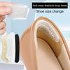 2Pcs Heel Sticker Shrinking Size High Elastic Anti-friction Foot Anti-heel Drop Adjust Size Shoe Heel Anti-Wear Cushion Pad Daily Wear