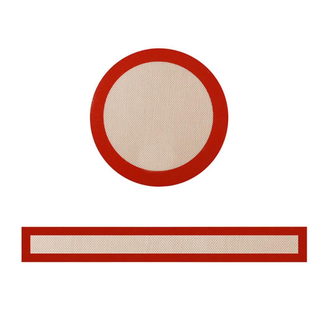 1Set Silicone Baking Liners Reusable Baking Dish Non-Stick Food Safe Silicone Mats Heat-Resistant Bread Grilling Platter for Baking Kitchen Tools