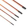 5Pcs Air Carbon Arc Gouging Rods Graphite Electrode Rod For Dc Gas Gouging Gun