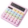Calculator Typewriter Style Large LCD Display Easy Reading Round Keys Calculator for Everyday Office Use