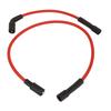 2 Pcs 8mm Spark Plug Wire Set Rubber Sparking Plug Ignition Wire Kit for XL883 XL883C 883 XL883L