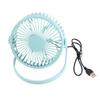 Mini Desk Fan 360 Degree Rotation Low Noise Brushless Motor USB Powered Portable Small Table Fan