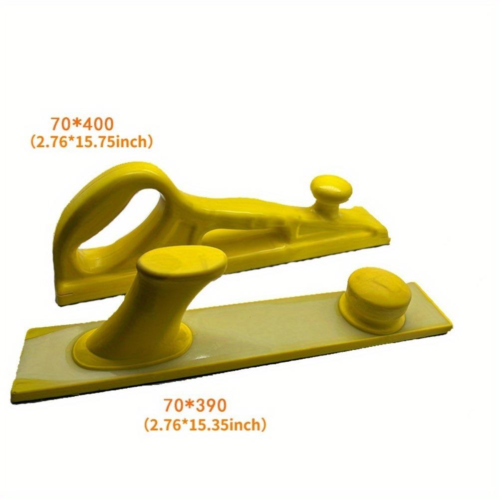 Hand Grinding Board Grinding Board Car Sandpaper Putty Gray Hand Plane Rectangular Dust Polishing Board Curved Hand Grinding Board