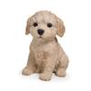 Ubia Sitting Poodle Puppy 17.1 X 12.8 X 19.8 Cm Doll Figurine Ornament Animal Garden Decor Dog H15190