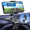 Car Phone Holder Mount 360 Degree Rotation Dashboard Cell Phone Holder for Car Clip Mount Stand Suitable for 4 To 7 Inch Smartphones
