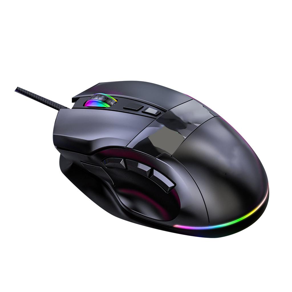 Gaming Mouse 12000 DPI Programmable Buttons RGB Backlit Wired Gaming Mouse for Computer Laptop