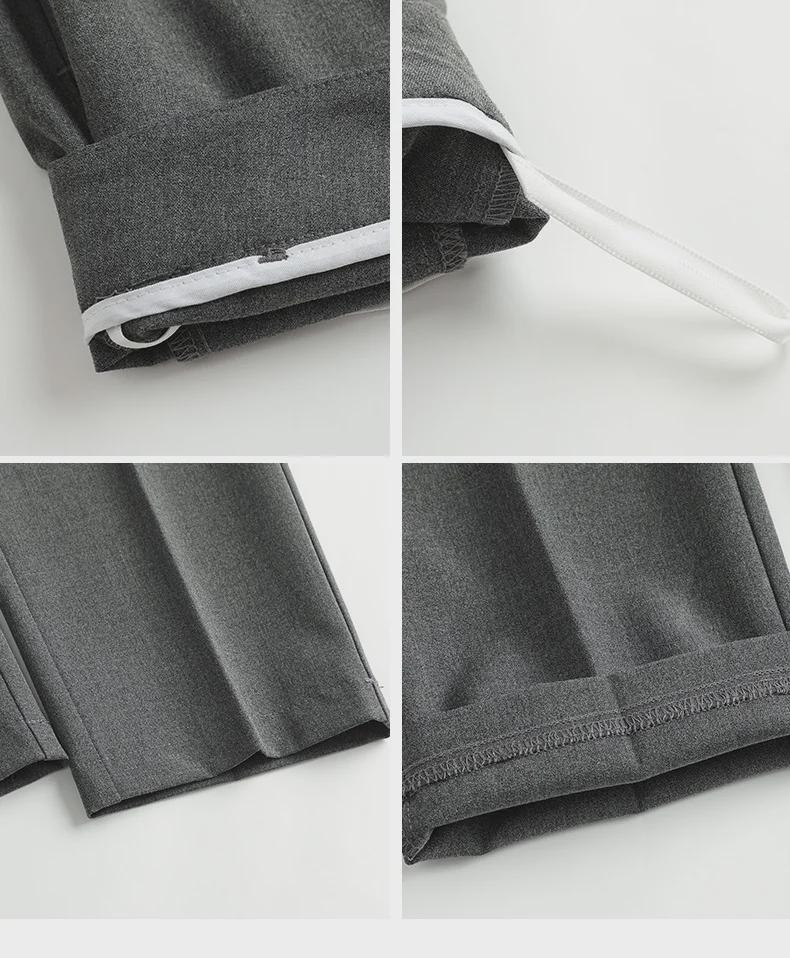 Women's High-Waist TR Suit Pants - Slim, Straight, Smart Casual for Spring To Autumn