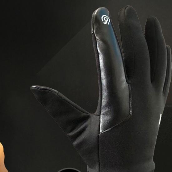 1 Pair USB Heated Cycling Gloves Warm Touchscreen Anti-slip Waterproof Cold Weather Winter Men Women Outdoor Motorcycle Electric Heating Gloves