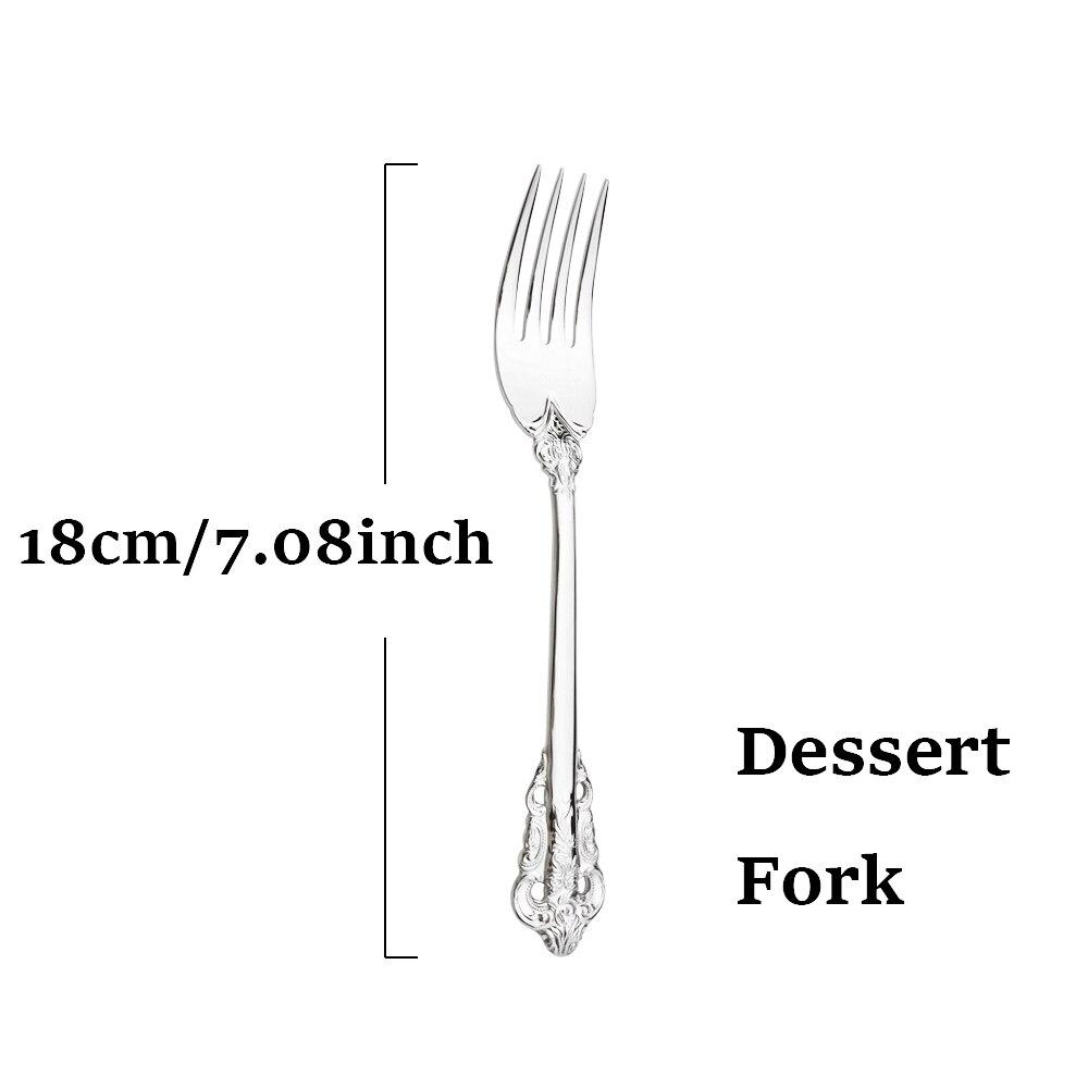 Gold Dinnerware Vintage Tableware 18/10 Silverware Stainless Steel Flatware Dinner Knife Fork Spoon Wedding Xmas Western Cutlery