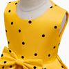 Kids Girls Polka Dot Print Princess Dress Girls Brithday Party Dresses Costume