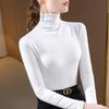 Dev Turtleneck Base Shirt for Women In Autumn and Winter New Double-sided Fur Long-sleeved T-shirt Thermal Inner Tights