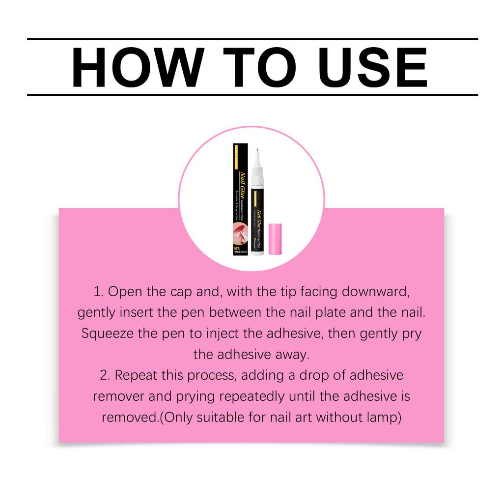 Nail Glue Remover Pen 10ml