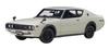 AUTOart Nissan Skyline 2000 White Finished Product 77472 1/18 GT-R (KPGC110)