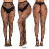 High Elasticity Jacquard Fishing Net  Sexy Silk Stockings Spider Web Silk Stockings White Moon Butterfly Jumpsuit Silk Stockings