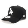 New Era 9FORTY A-Frame Hat, Los Angeles Dodgers, 13552095, Black, White, Black, Free Size