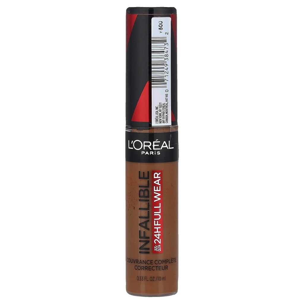 L'Oréal, Infallible, Full Coverage Concealer, 420 Cocoa, 10Ml(0.33Fl Oz)