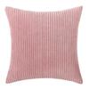 Square Cushion Case Sofa Cover Corduroy Winter Pillow Plush Velvet Home Decor
