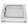Cat Lock Security Flap Door Cat Flip Door Plastic Small Pet Gate Household Pet SuppliesWhite M