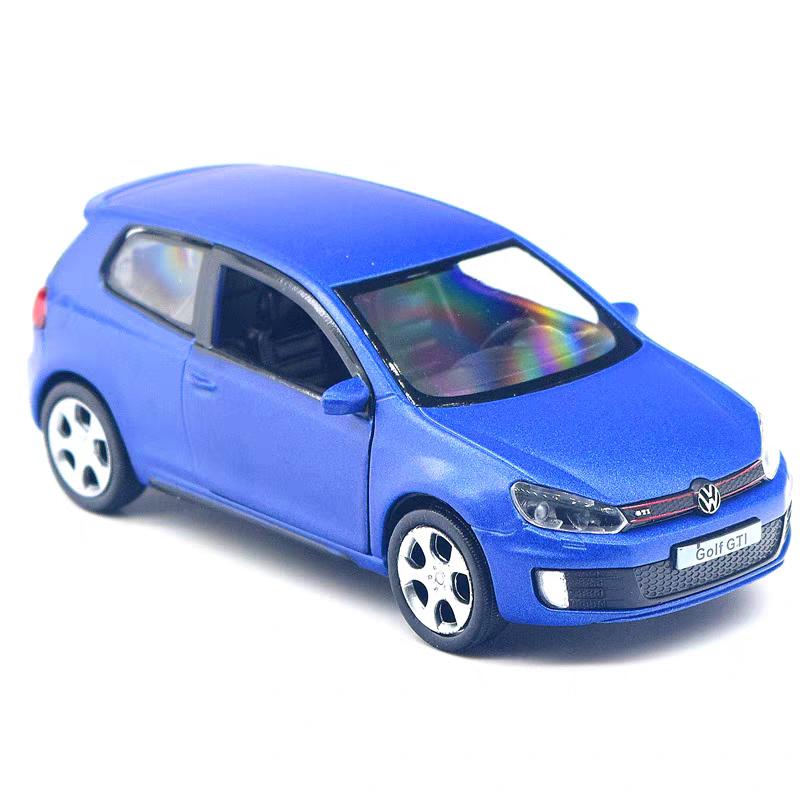 Volkswagen Golf GTI 5 Inch Metal Car Simulation Diecast & Toy Vehicle RMZ City 1:36 Alloy Model Gifts For Children