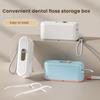 Floss Box Portable Automatic Dental Floss Dispenser Dustproof Reusable Floss