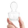LittleForBig Adult Replacement Nipple for Baby Bottle Silicone Extra Large Replacement Nipple Transparent Suitable for Standard Baby Bottles