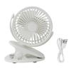 Clip On Fan 360 Degree Rotatable 3 Gears Quiet USB Charging Portable Small Desk Fan for Office Campi