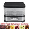 5 Trays Electric Timer Food Dehydrator Fruit Vegetable Beef Meat Dryer Fish Meat Fruit Drying Machine 5 Layers