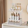 1pc 2 Tier 2 Drawer Cosmetic Organiser, Bathroom Organiser,, Large Skincare Organiser, Exquisite Dresser Organiser