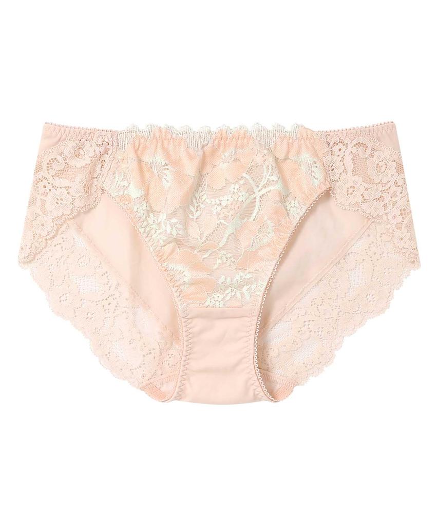 BRAGENIC Plus Type Panties Pair with BMI451 and Back and Hem for Minimal Sheer Amphi/Wacoal Women's (PMI151) - Panties. Moisture-wicking Quick-drying