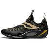 Li Ning Wade Way 808 2.0 Shock Absorption Non-Slip Wear-Resistant Low-Top Basketball Shoes Men Sneakers Black Gold ABPT017-2
